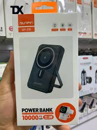 پاوربانک برند SUNPIN مدل WP-098 ظرفیت 10000 میلی آمپر دارای وایرلس