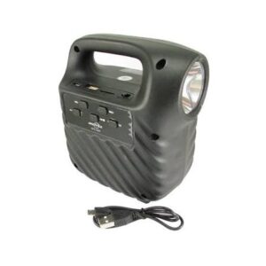 اسپیکر بلوتوثی برند gts مدل 1523 دارای چراغ قوه